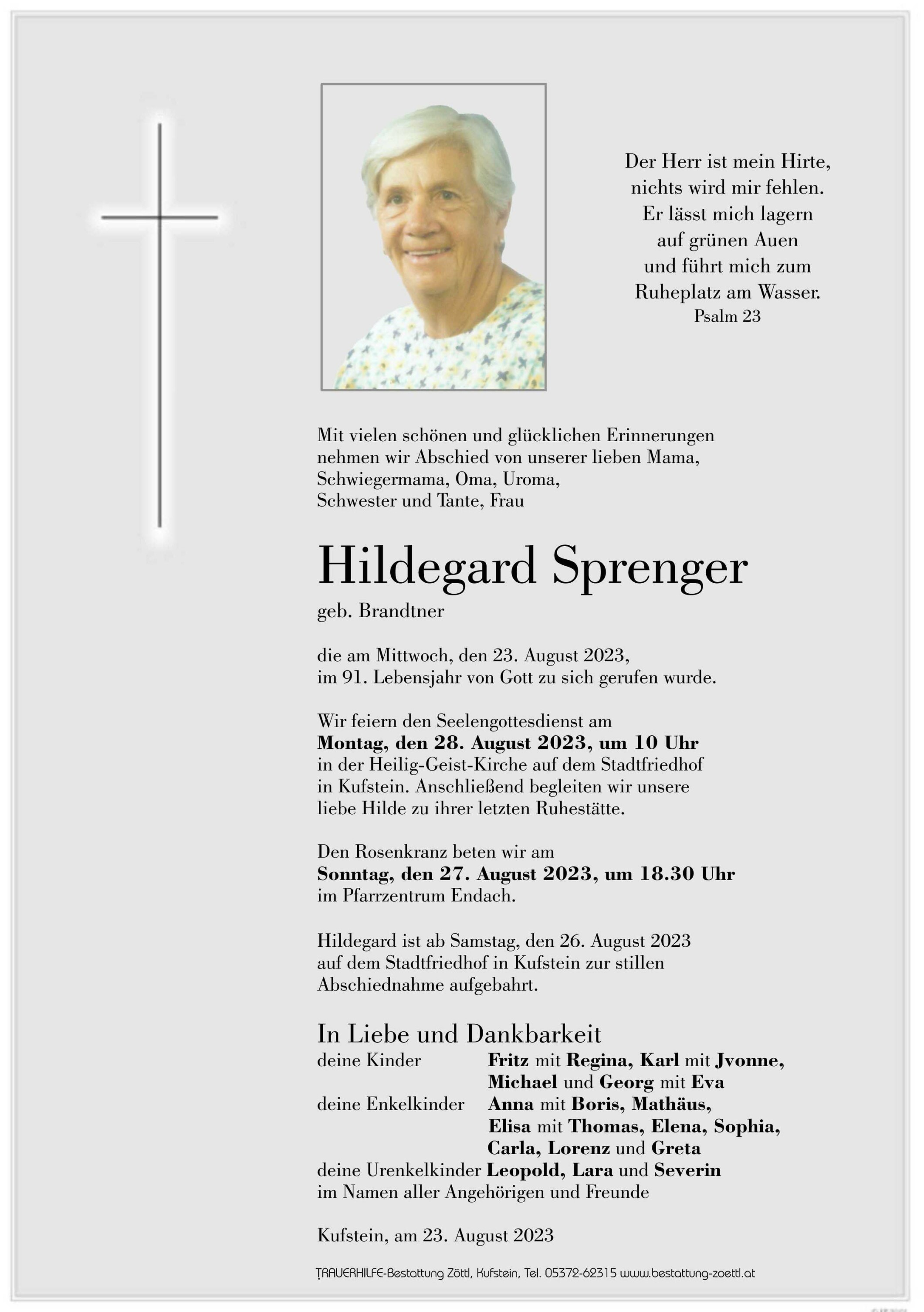 Hildegard Sprenger